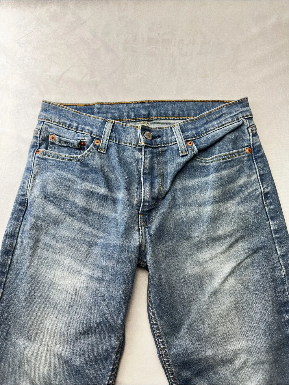 Levi’s 511 Straight Leg Jeans Mens Denim Medium Blue 30x30 Classic Cotton Loose